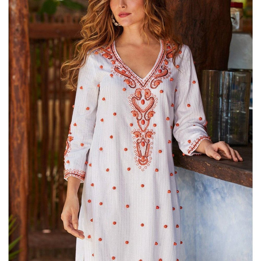 Boston Proper Baubles Tunic Dress